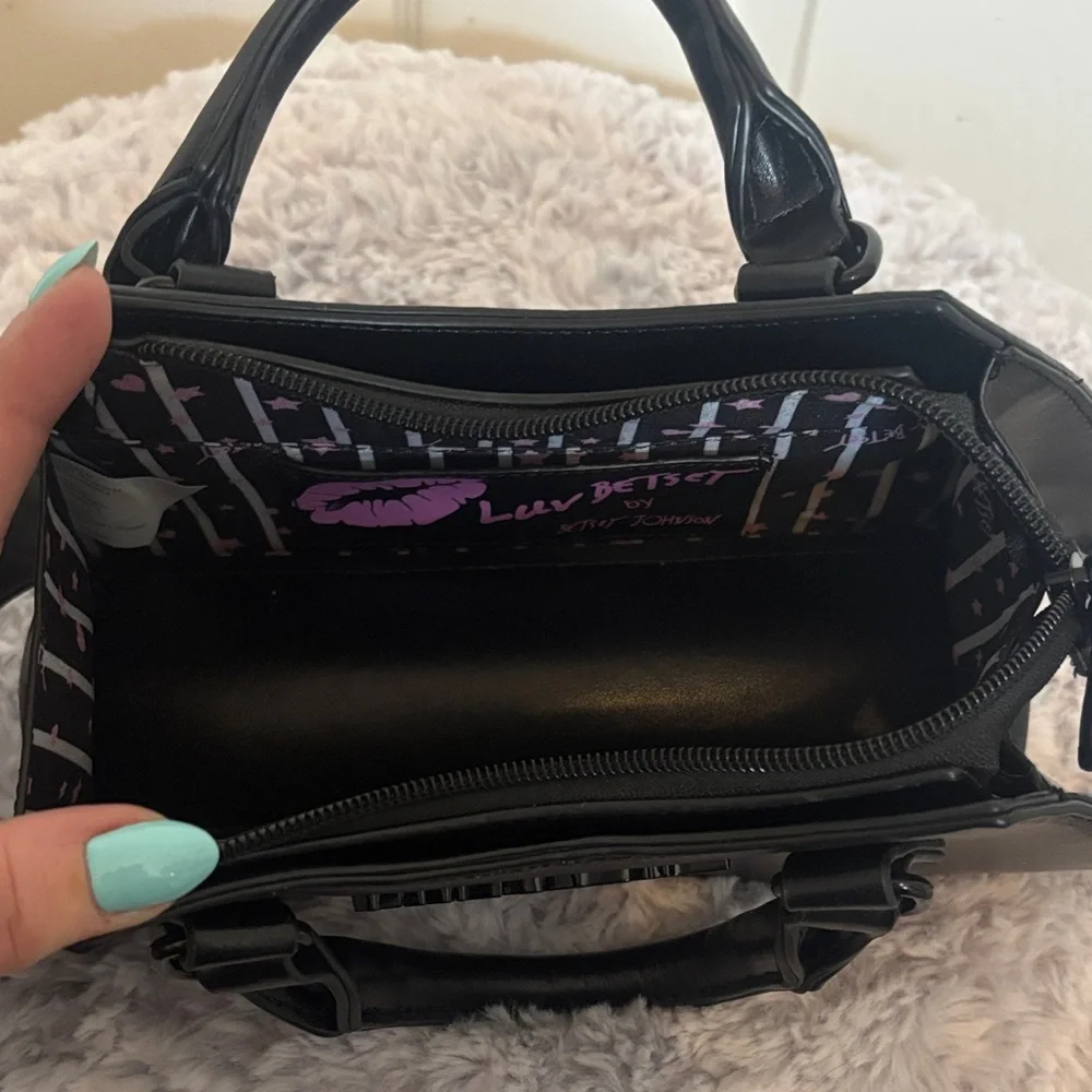 Luv Betsey Sparkle Bat Cross-body - Picture 3 of 6